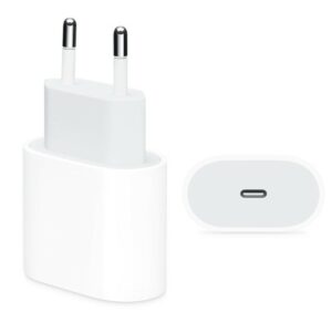 Apple iPhone laddare för 11/12 USB-C strömadapter 20W Vit